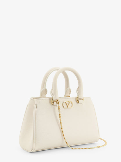 VLogo Signature Mini Leather Handbag thumbnail