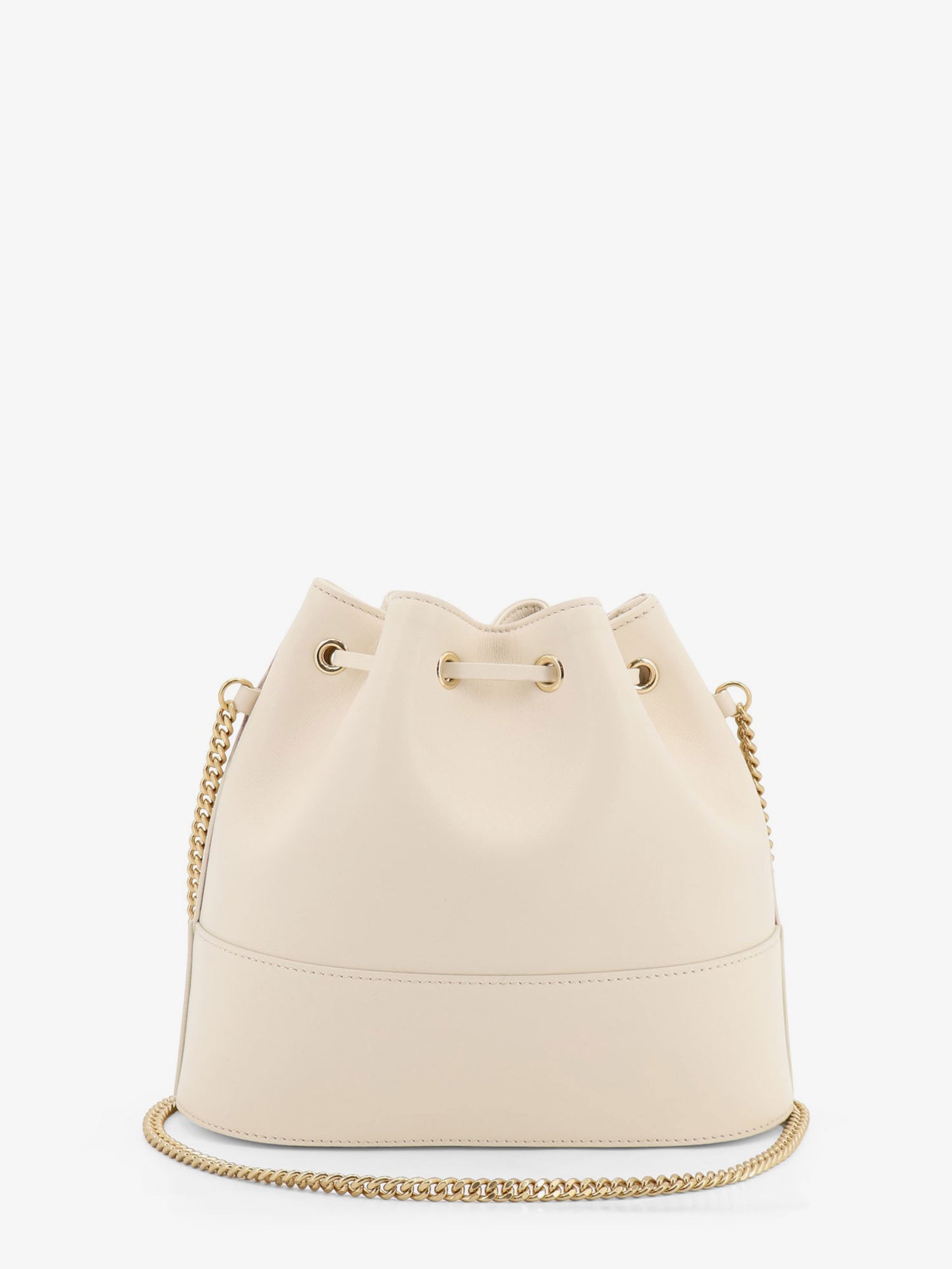 VLogo Signature Leather Bucket Bag