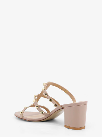 Rockstud leather sandals with iconic all-over studs thumbnail