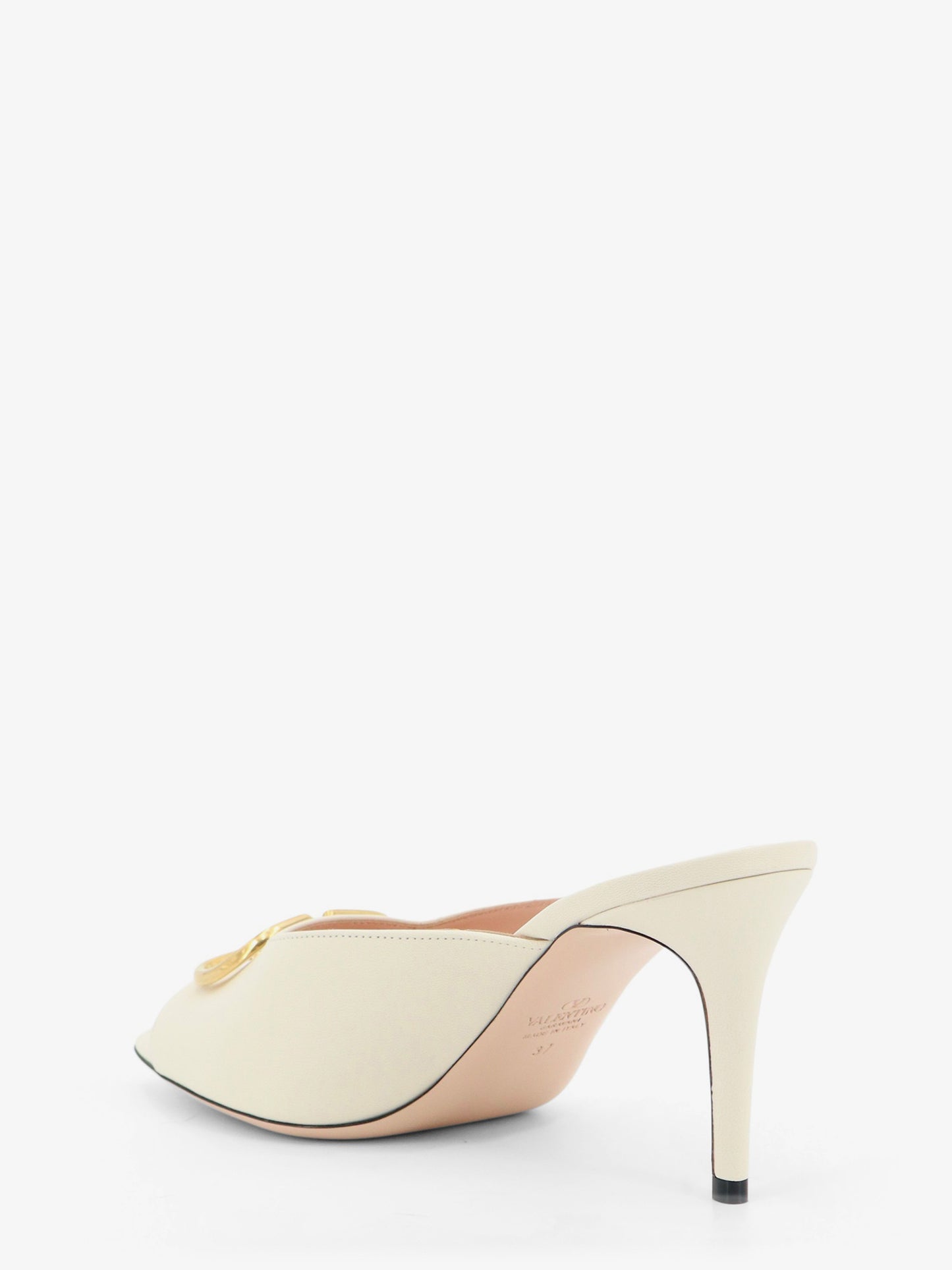 VLogo Signature leather sandals