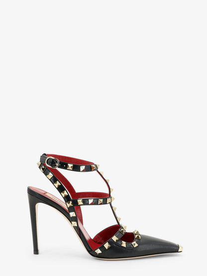 Rockstud leather pumps with iconic studs thumbnail