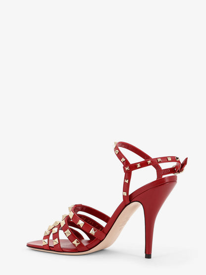Rockstud leather sandals with iconic all-over studs thumbnail