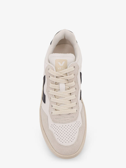 V-90 leather sneakers with side logo thumbnail