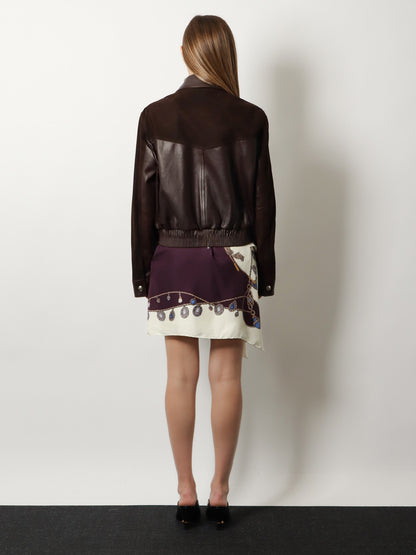 Leather and suede jacket thumbnail
