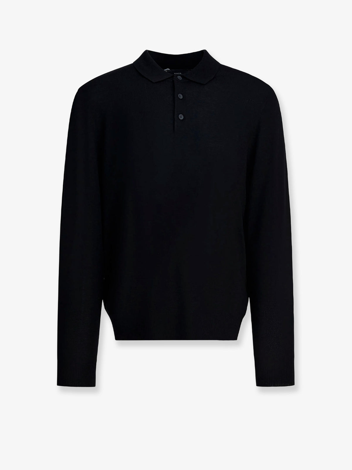 Maglia polo in lana merino