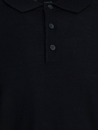 Maglia polo in lana merino thumbnail