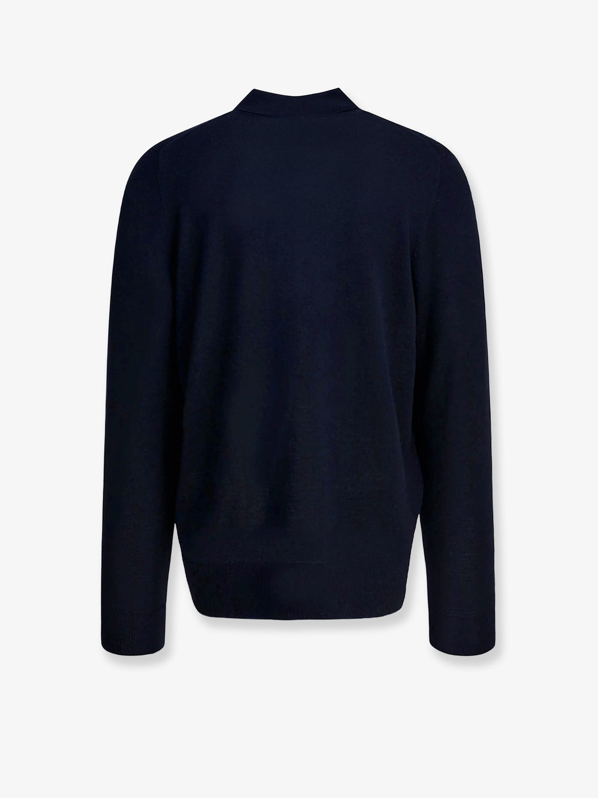 Maglia polo in lana merino