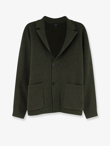 Wool and cashmere carddigan with pockets thumbnail