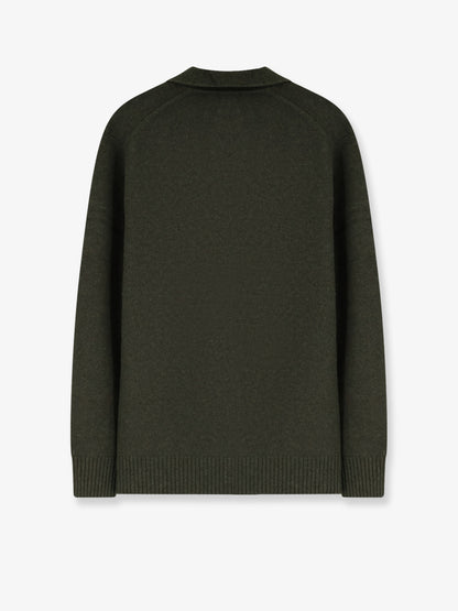 Wool and cashmere carddigan with pockets thumbnail