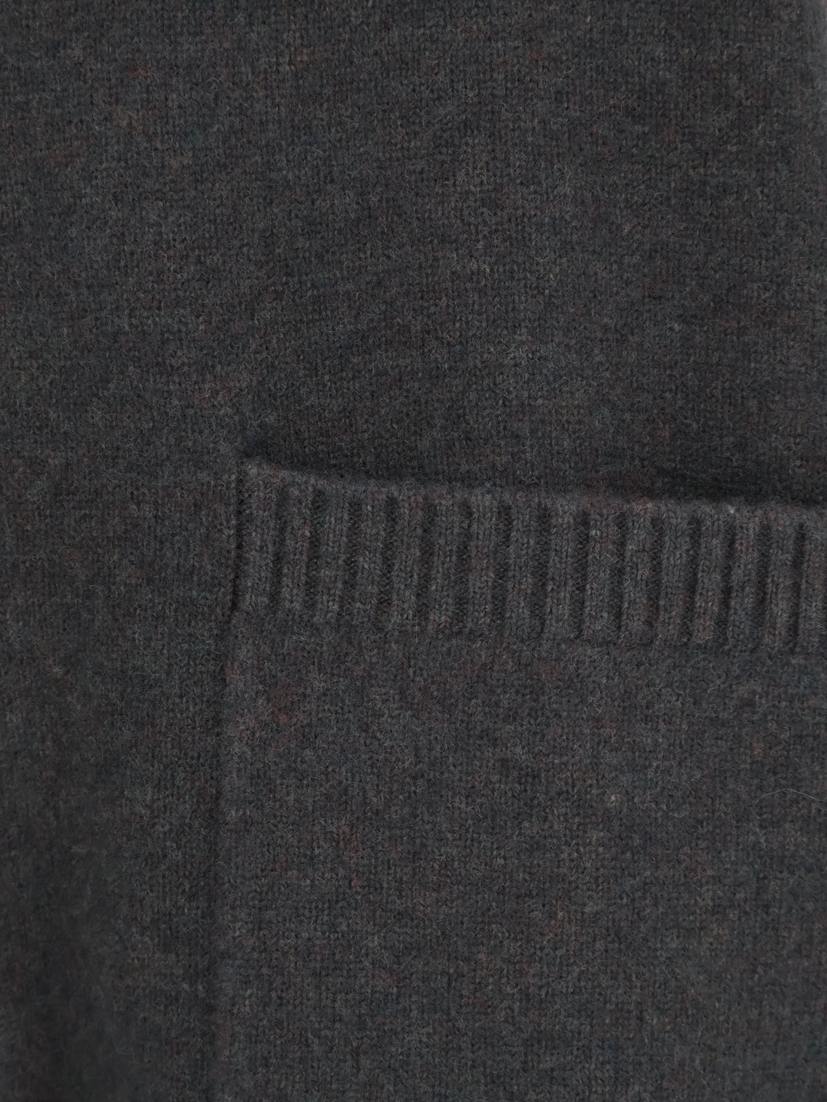 Wool and cashmere carddigan with pockets