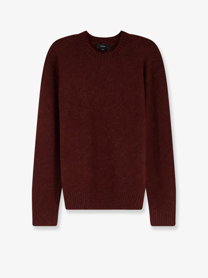 Wool blend sweater with melange effect thumbnail