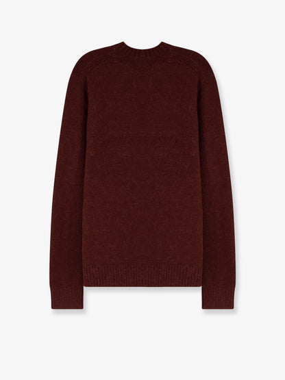 Wool blend sweater with melange effect thumbnail
