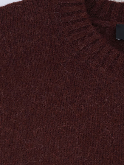 Wool blend sweater with melange effect thumbnail