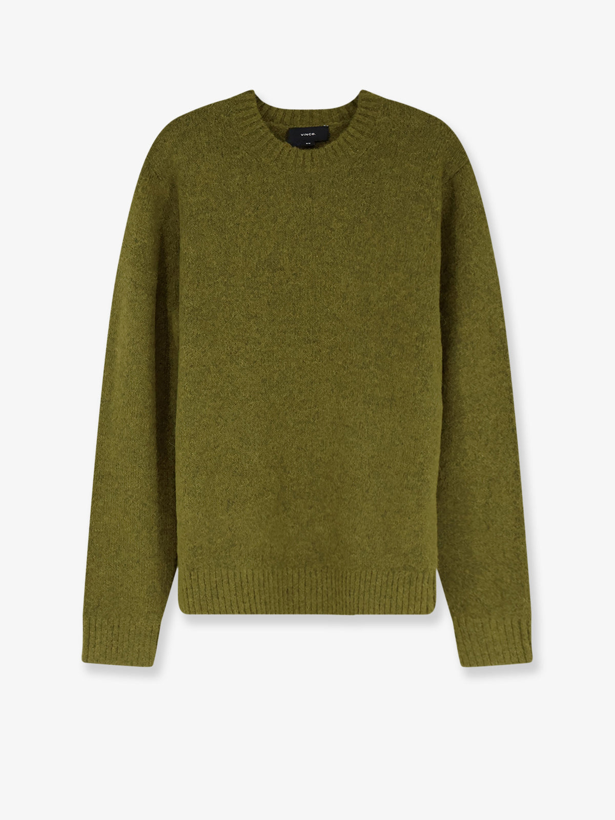 Wool blend sweater with melange effect