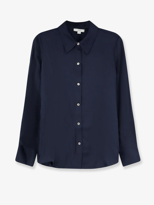 Silk and viscose blend shirt