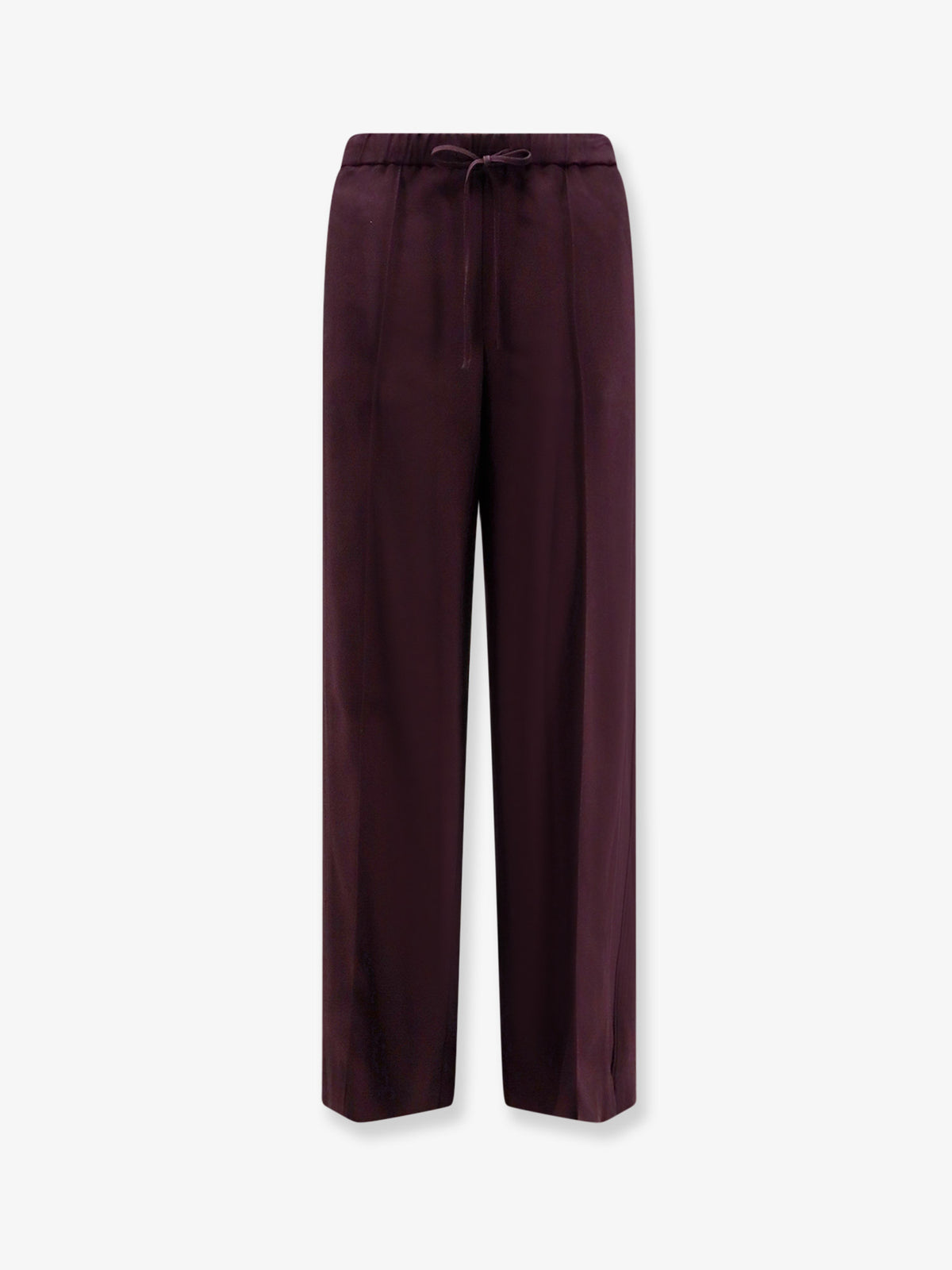 Satin trousers