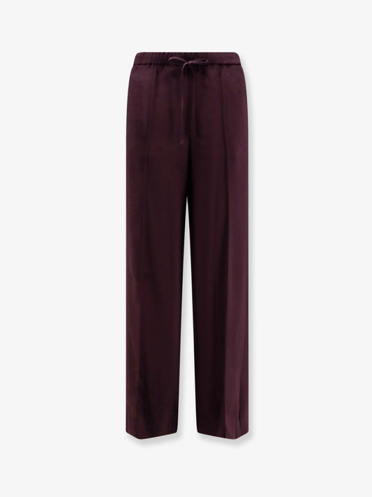 Satin trousers