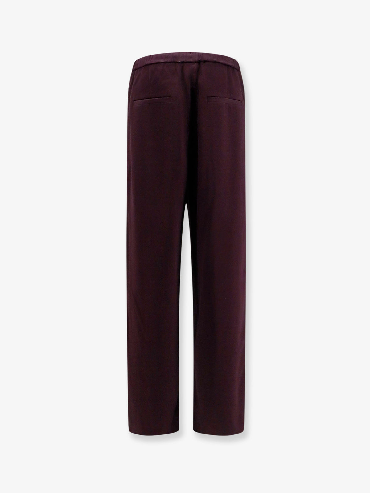 Satin trousers