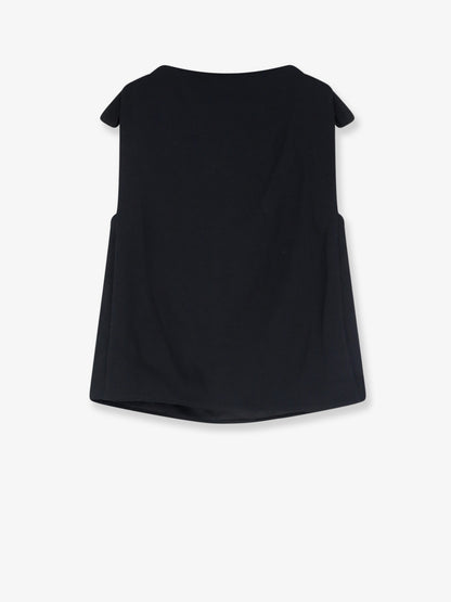 Tank top with asymmetrical drape thumbnail