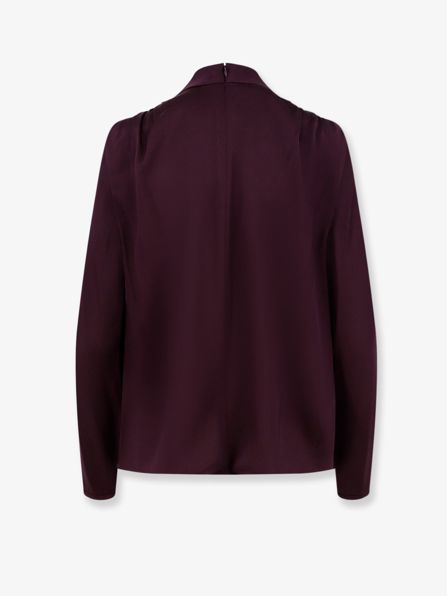 Stretch viscose and silk shirt
