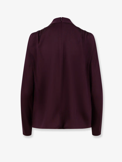 Stretch viscose and silk shirt thumbnail