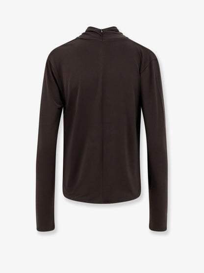 Draped jersey top thumbnail
