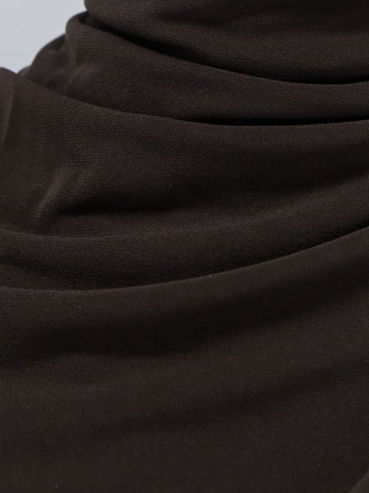 Draped jersey top thumbnail