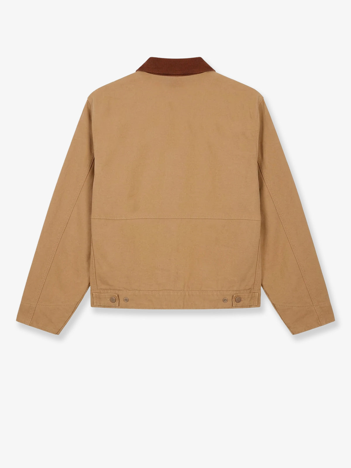 Journeyman canvas jacket with contrasting embroidered logo