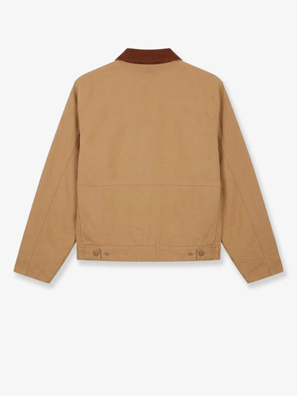 Journeyman canvas jacket with contrasting embroidered logo thumbnail