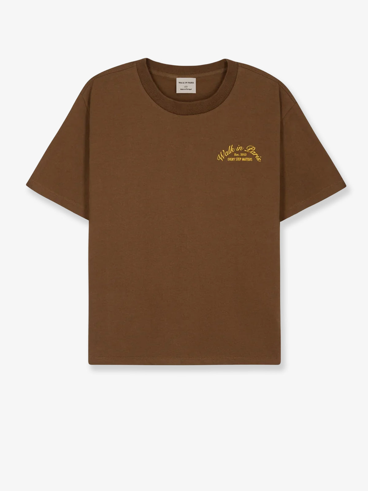 Cotton T-shirt with front print
