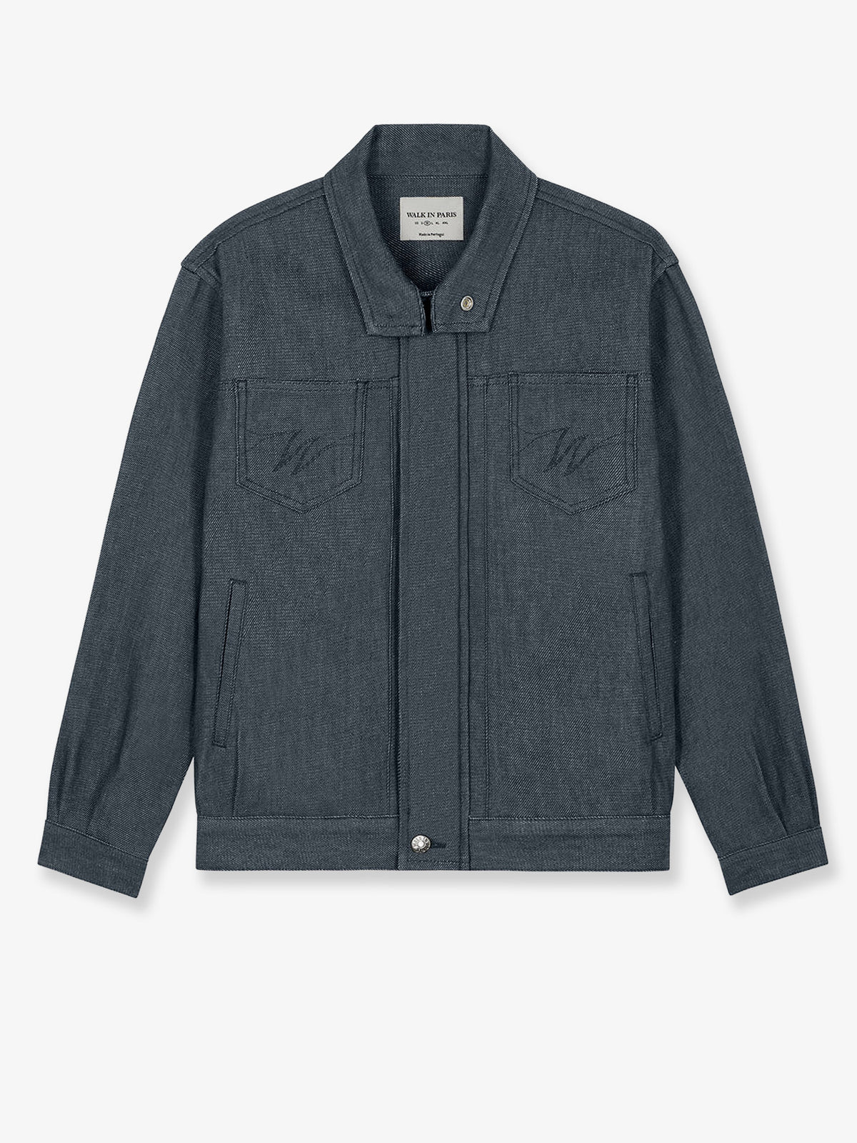 City Messenger Uniform blue denim jacket
