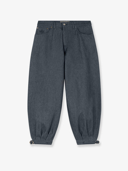City Messanger trousers in blue denim thumbnail