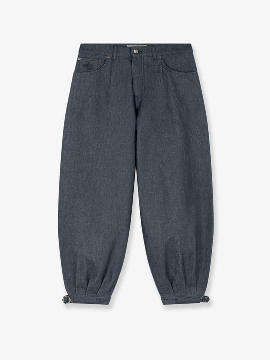 City Messanger trousers in blue denim