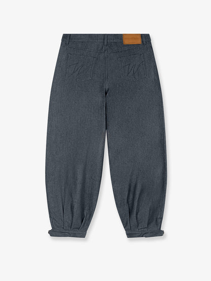 City Messanger trousers in blue denim thumbnail