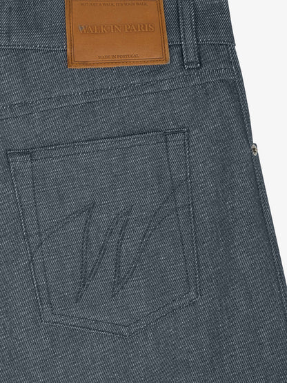City Messanger trousers in blue denim thumbnail