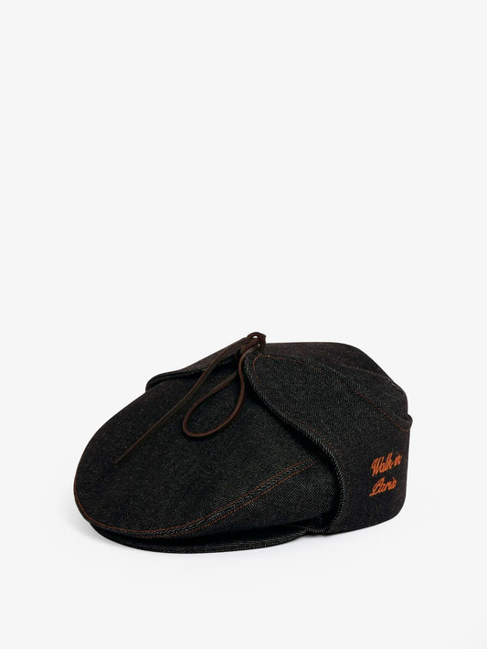 Raw Denim Sherlock Hat