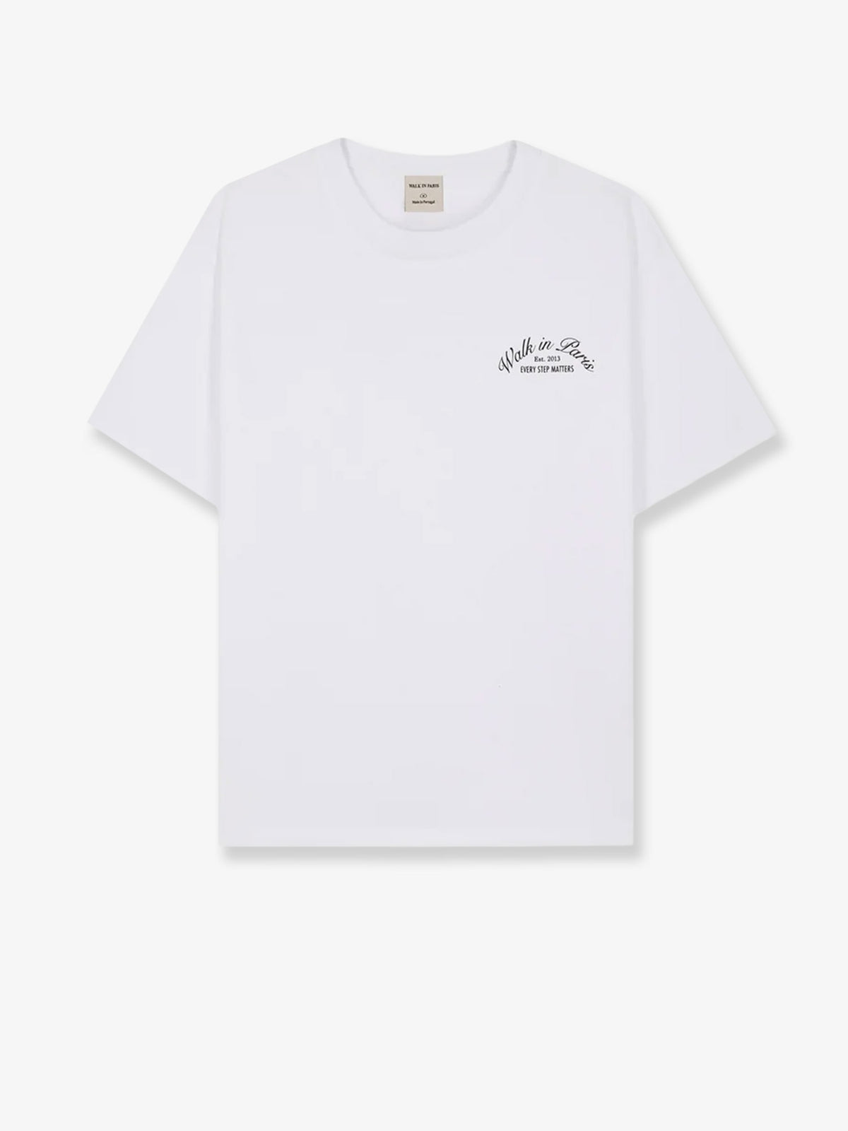 Cotton T-shirt with front print