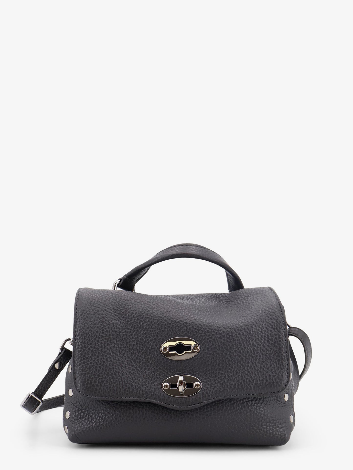 Postina® Baby hammered leather crossbody bag