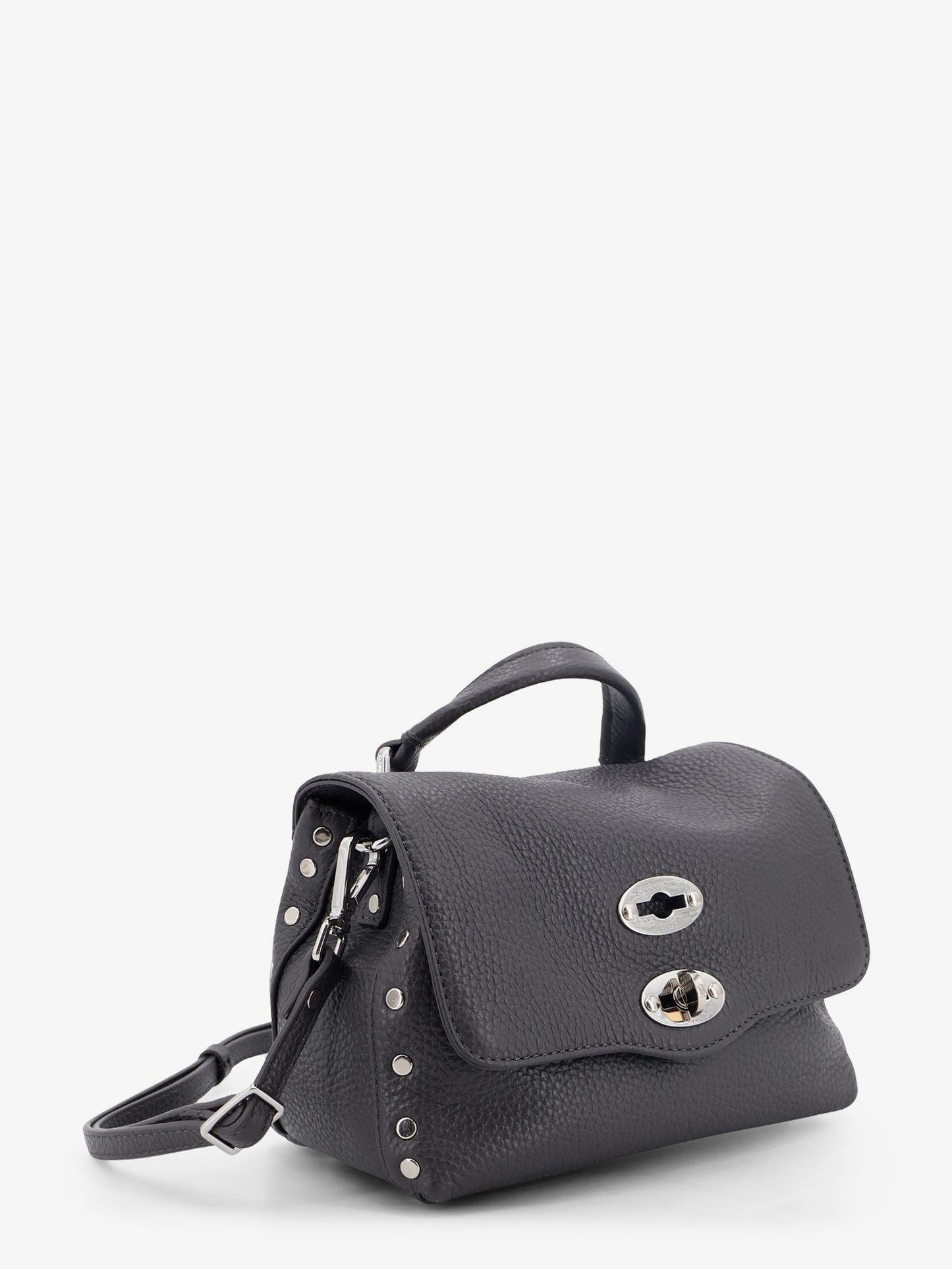 Postina® Baby hammered leather crossbody bag