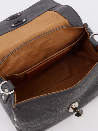 Postina® Baby hammered leather crossbody bag thumbnail