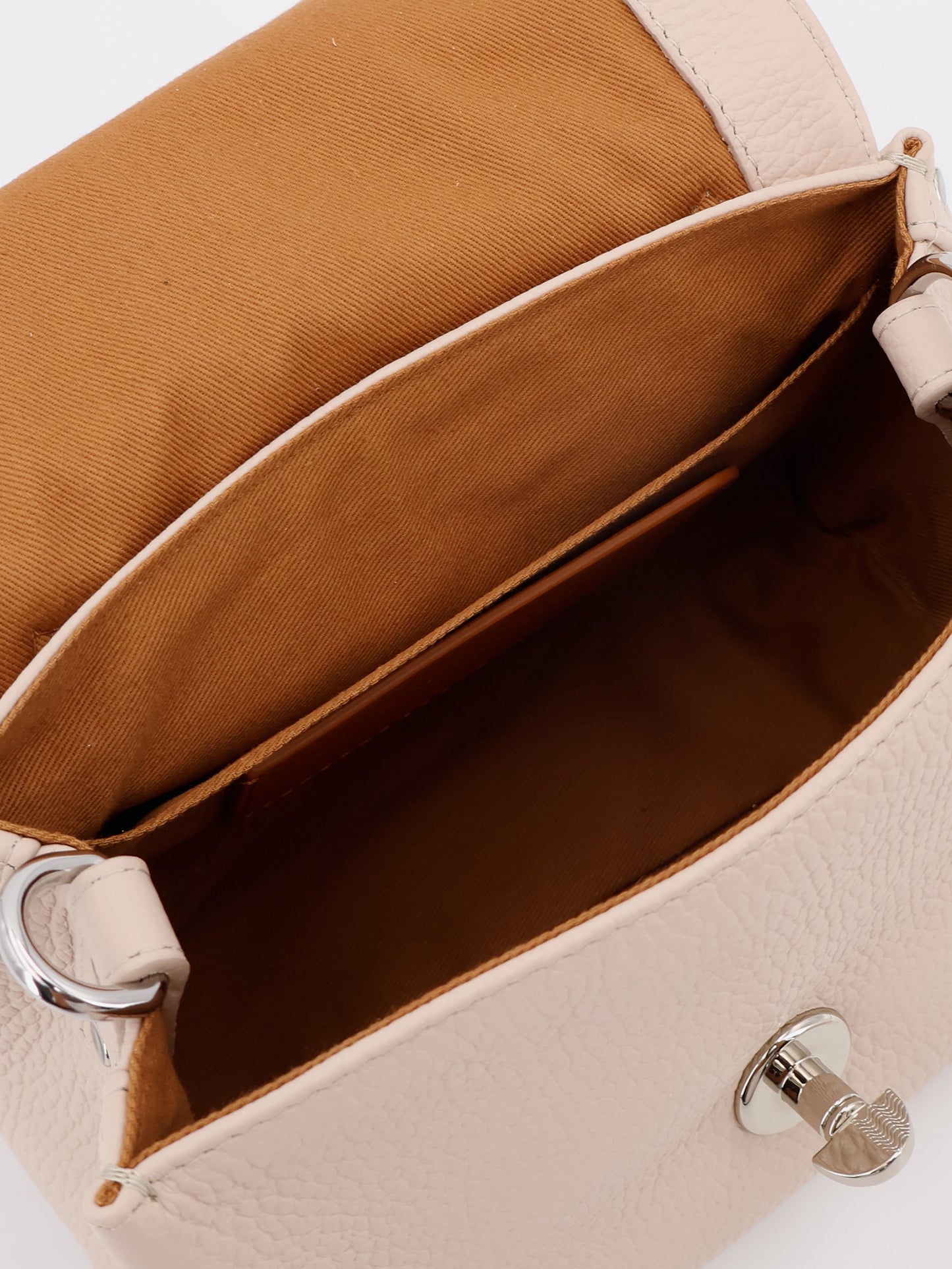 Postina® Baby hammered leather crossbody bag