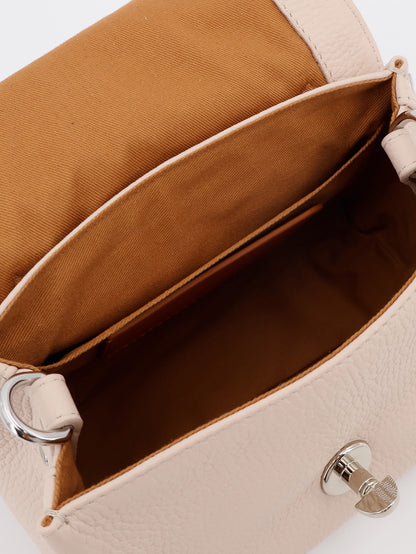 Postina® Baby hammered leather crossbody bag thumbnail