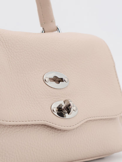 Postina® Baby hammered leather crossbody bag thumbnail