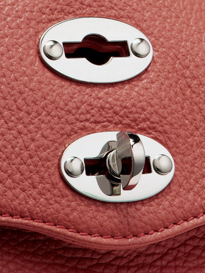 Postina® Baby hammered leather crossbody bag thumbnail