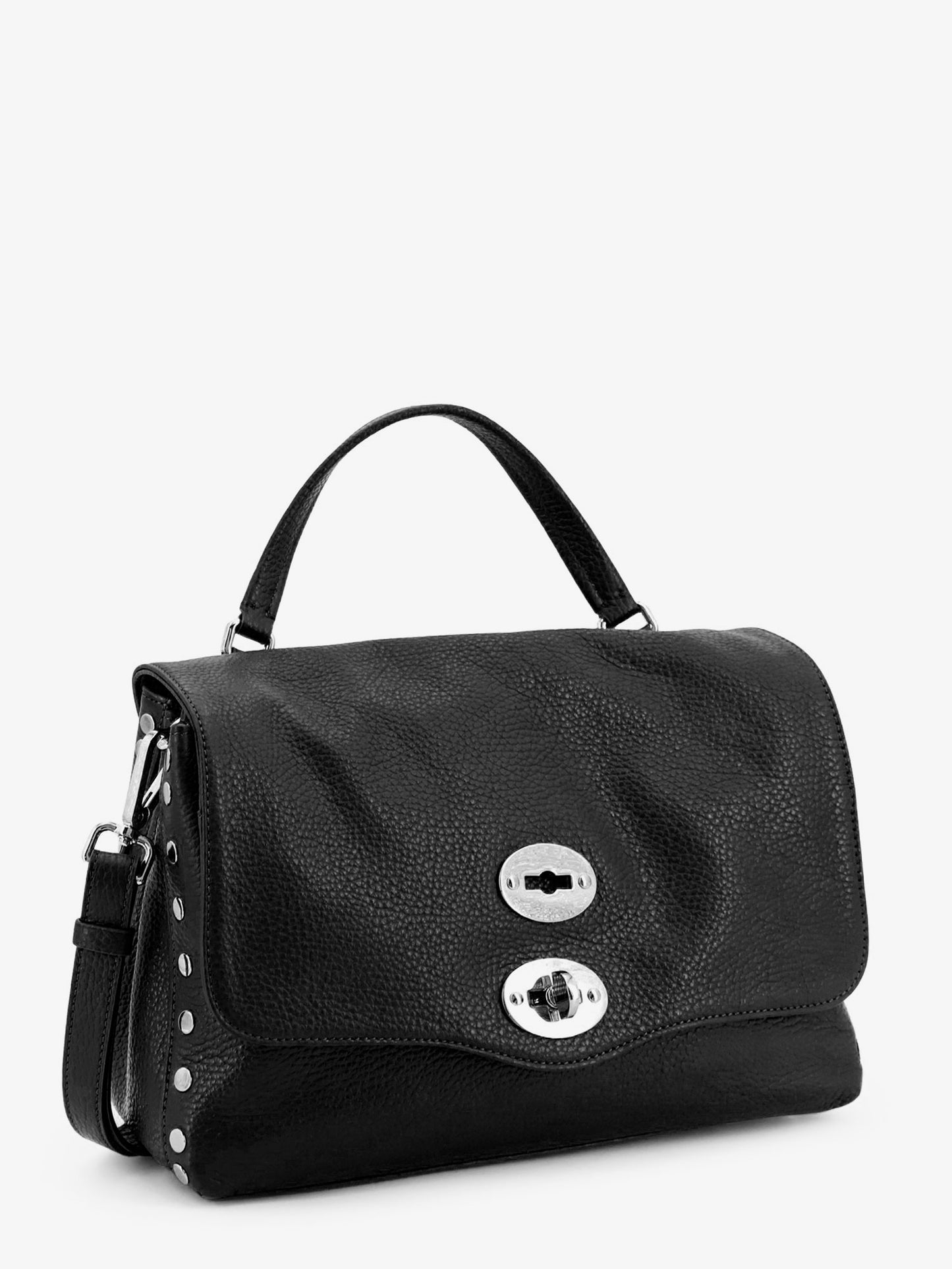 Postina® S textured leather crossbody bag