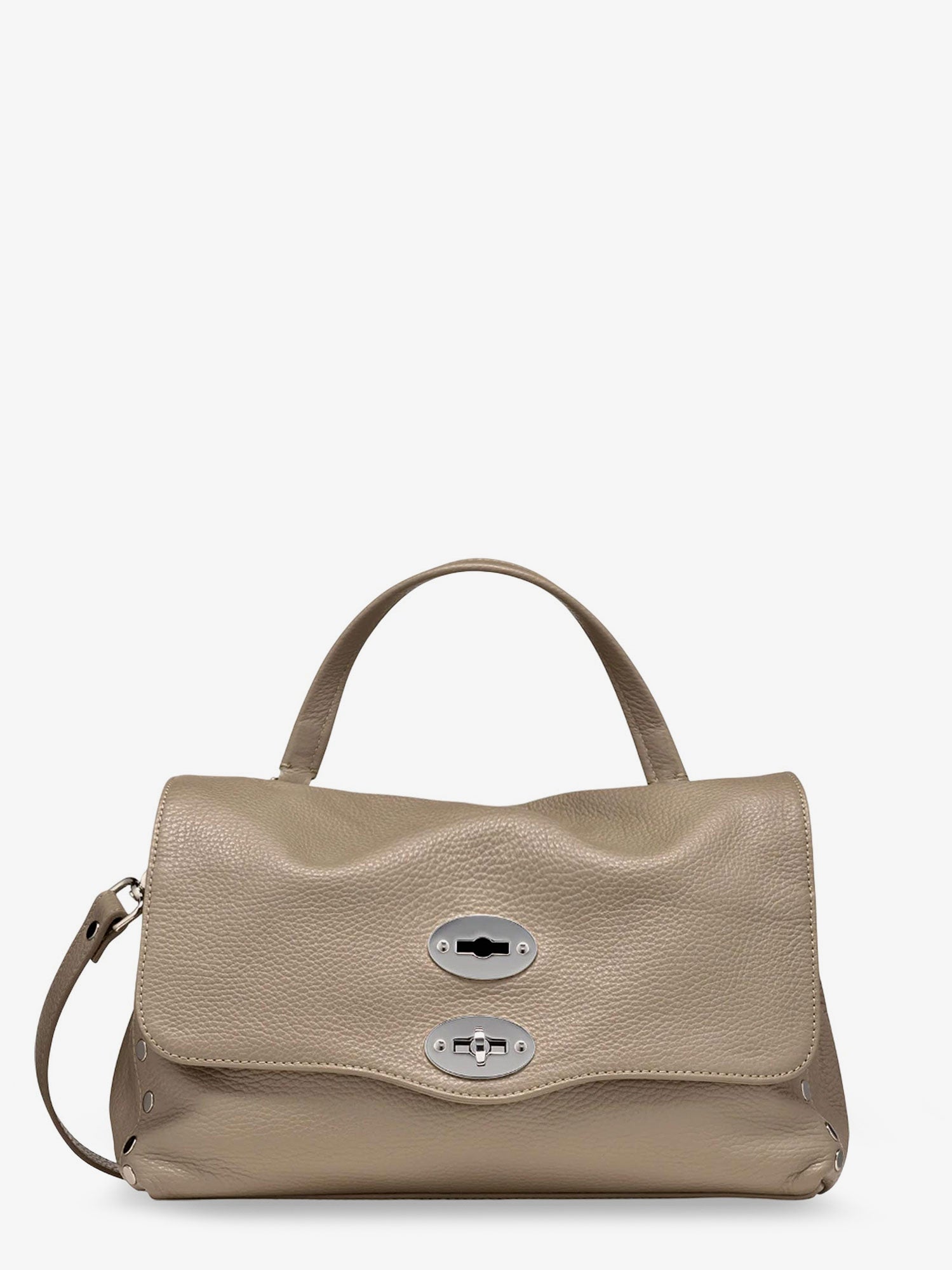 Postina® S textured leather crossbody bag ZANELLATO - Nugnes1920