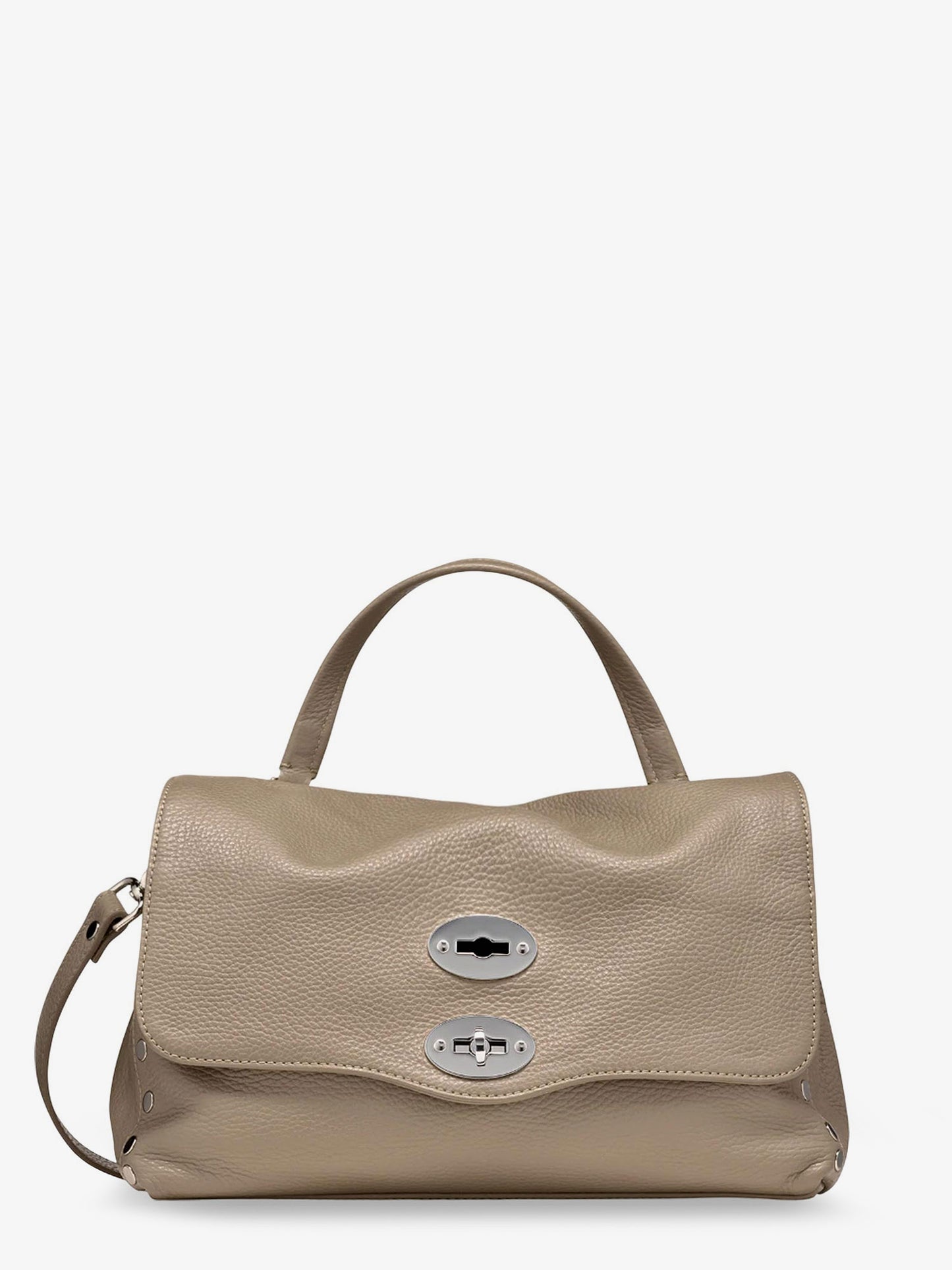 Postina® S textured leather crossbody bag