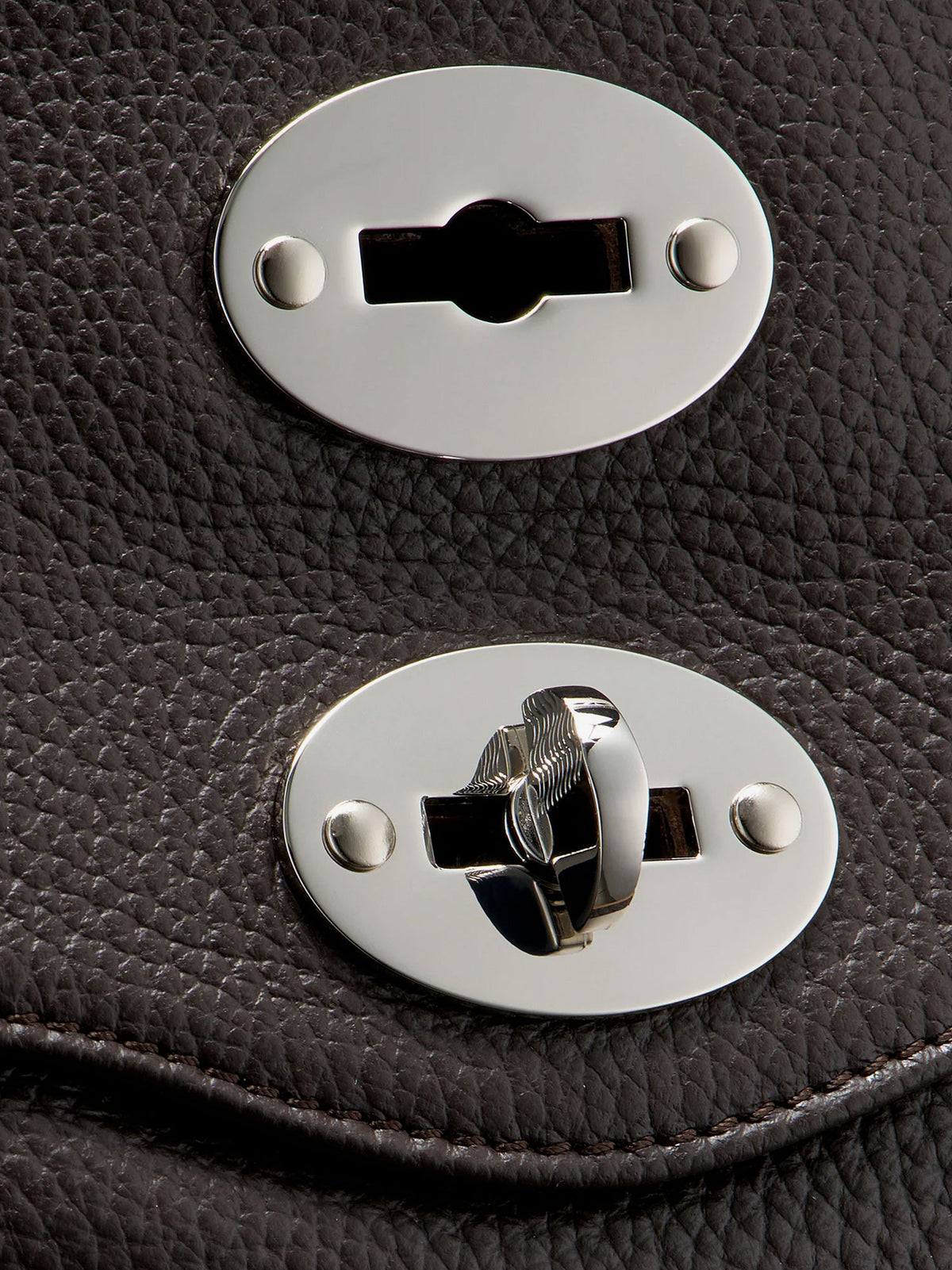 Postina leather shoulder bag