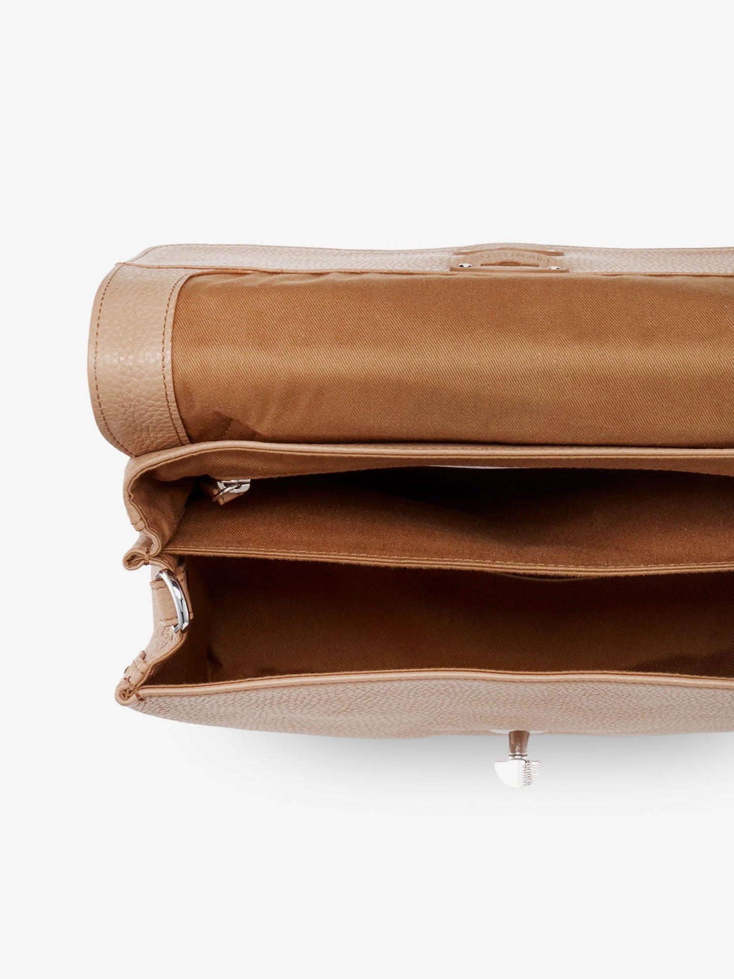 Hammered leather Postina Daily crossbody bag