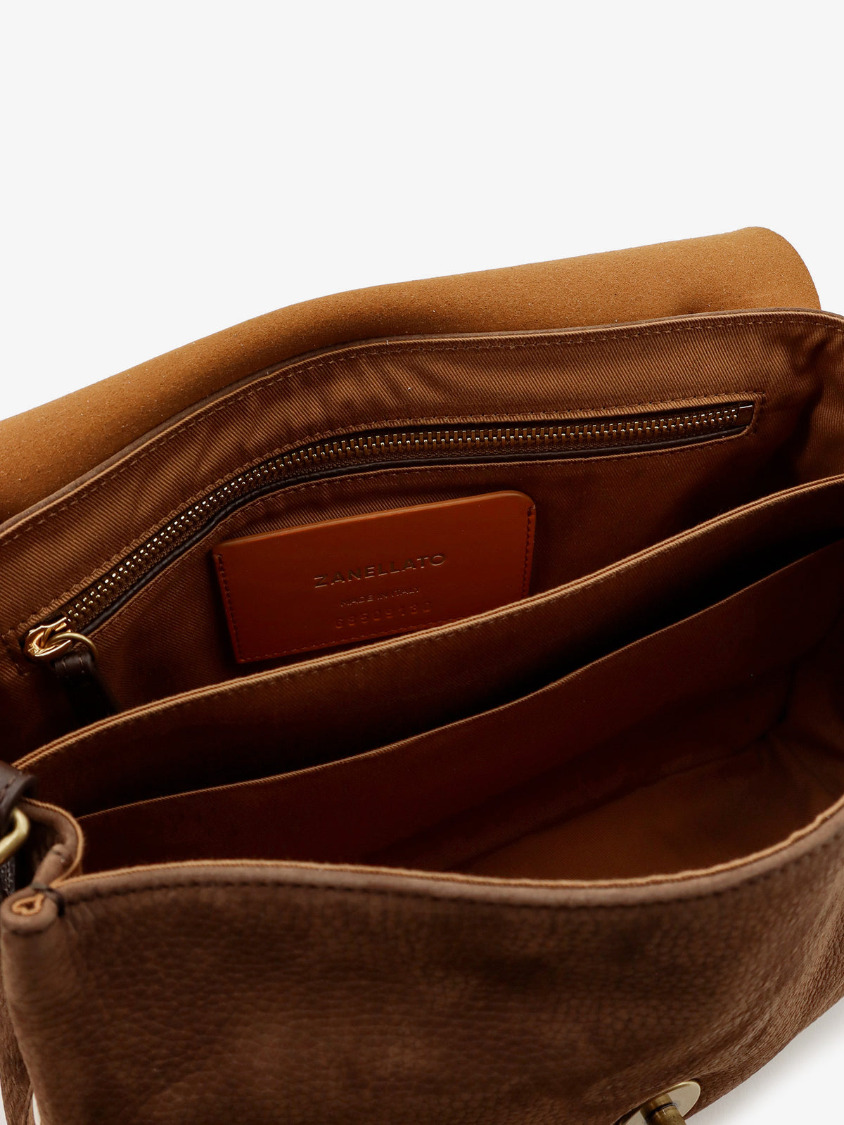 Borsa a mano Postina Jones in nabuk